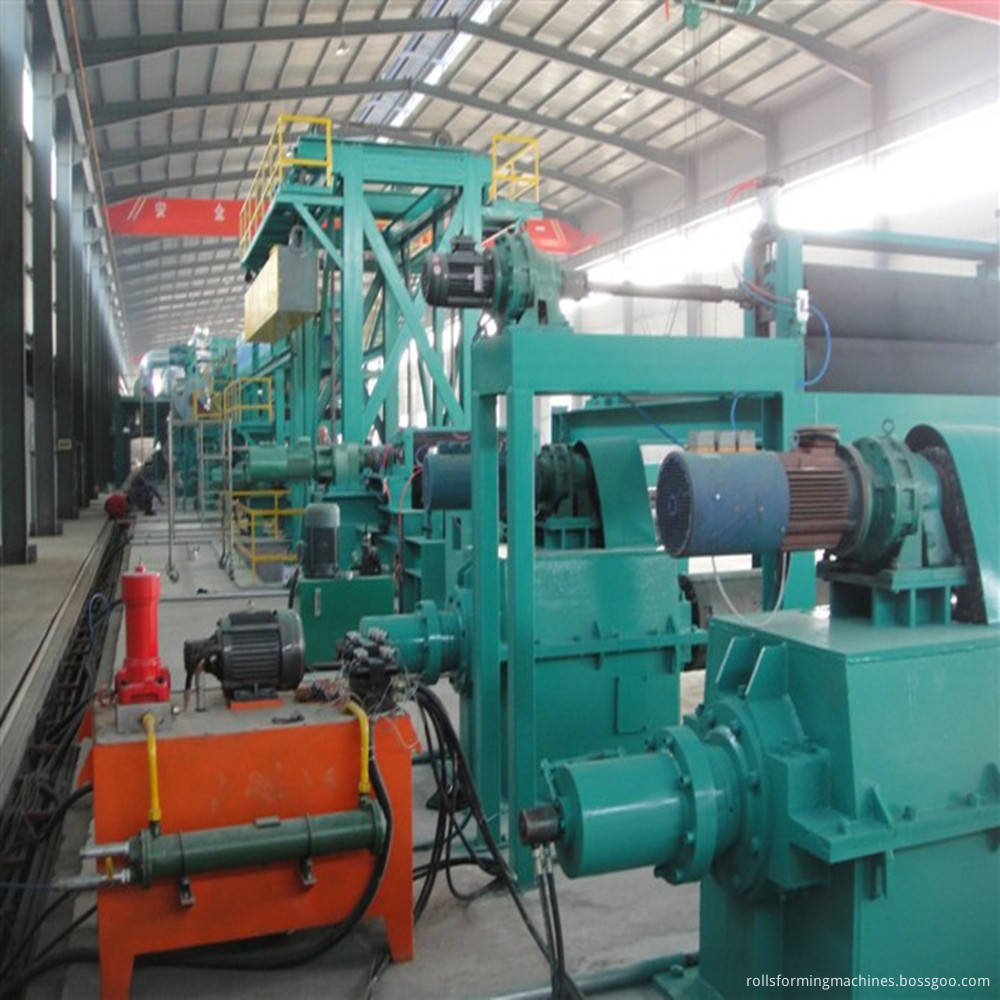 steel plate printing line