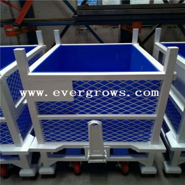 Colored For Tools Transportation Steel Pallet Box Container Alibaba China