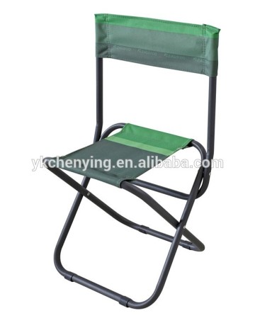 Iron frame backrest fishing folding chair