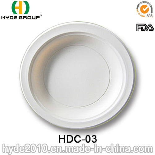 9" Eco-Friendly Catering Disposable Round Plate with Corn Starch