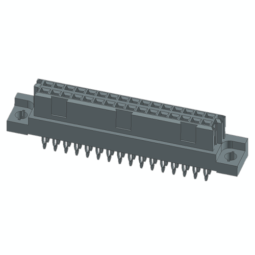 DIN 41612 Vertikale 32P-Steckverbinder Press-Fit