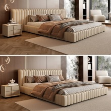 Flannel European-style King Bed