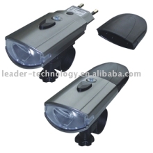 Rechargeable bicycle headlight