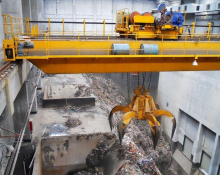 QN Grab And Hook Double Girder Overhead Crane