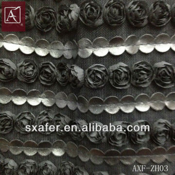 cord PU embroidery fabric