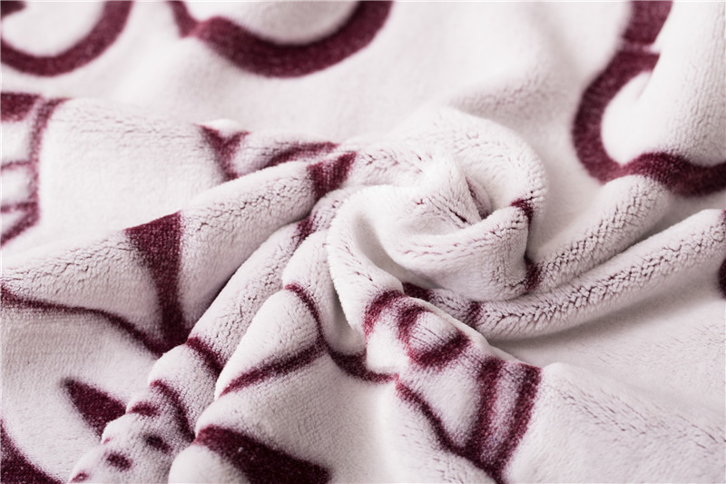 Doppelseitiges Flanell-Fleece-Gewebe für Decke Baby