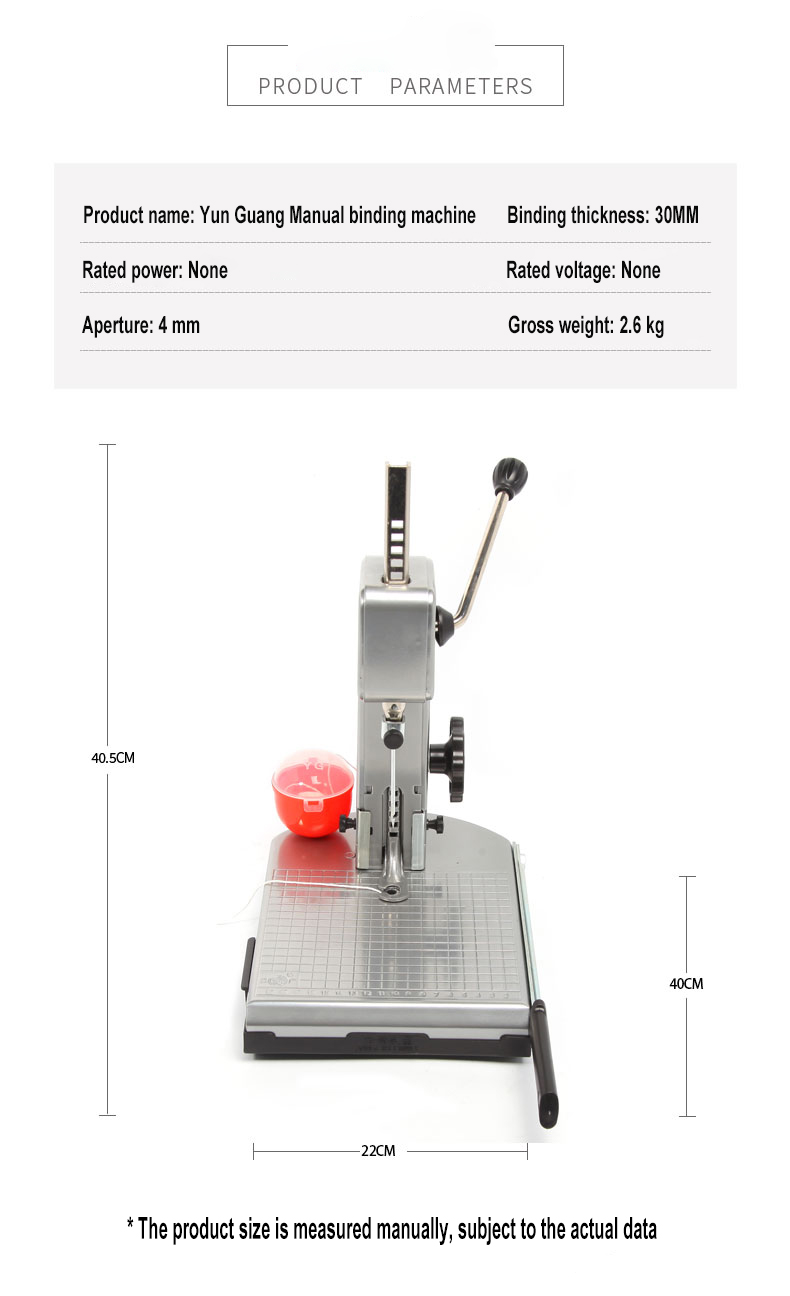 New Design Office Mini Hand Note Binding Machine