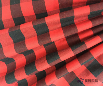 Cotton Check Fabric Yarn Dyed Fabric For Shirts