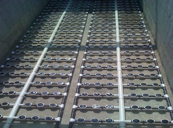 Water treatment equipment membrane air diffuser tank aeration oxygen diffusers