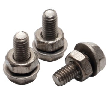 TA2 pure titanium hexagonal M3*8 (Ti) three combinations