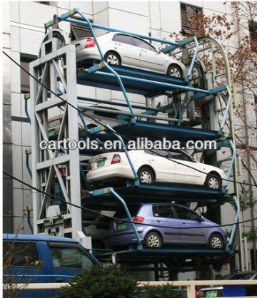 Rotary car parking lifts for home garages