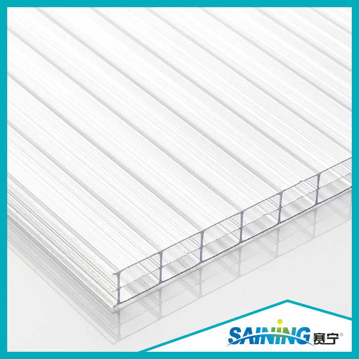 Factory Directly Wholesale Greenhouse Clear PC Mutiwal Polycarbonate Sheet Hollow
