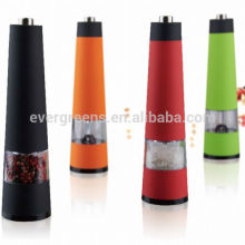 Hot sell battery powered salt and pepper grinder, splastic pice grinder