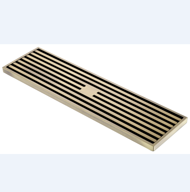 Gold Anti Corrosion Bathroom Floor Drain