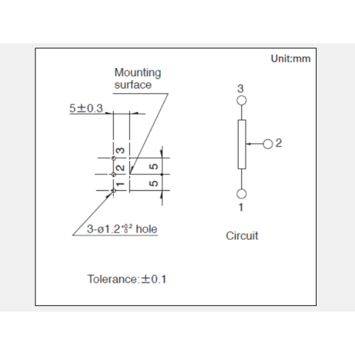 Drehpotentiometer der Serie Rk271