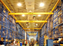 1.5t Double Girder Suspension Crane