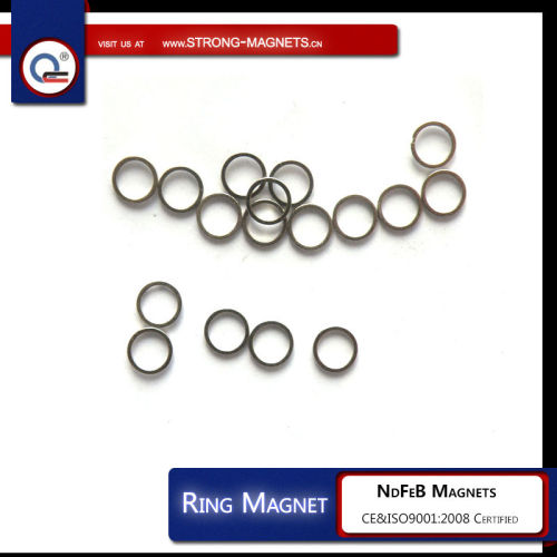 high power permanent neodymium ring magnet