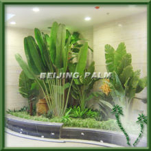 plastic traveller tree, plastic artificial tree