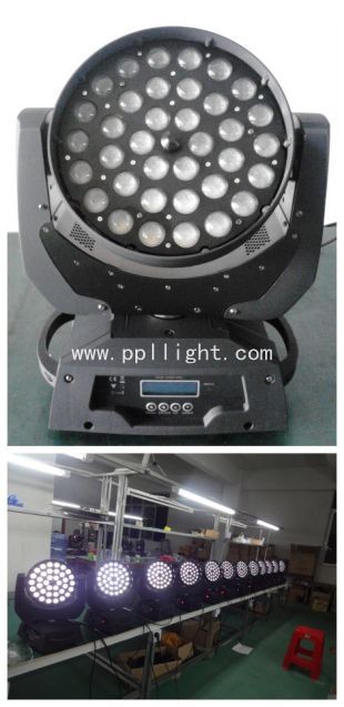 36pcsx10W 4in1 Zoom LED Moving Head Light