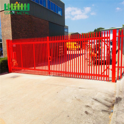 wholesale direct metal garden palisade fence