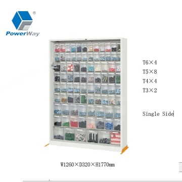 86 Cases Combination Plastic Tilt Opening Bin Tool Hardware and Craft Cabinet