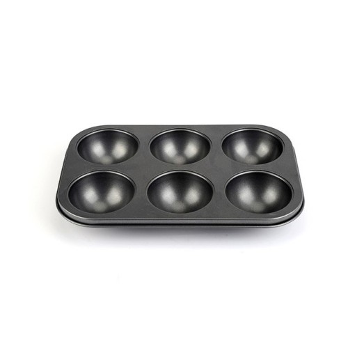 6-Cavity Non-Stick Mousse Cake Pan