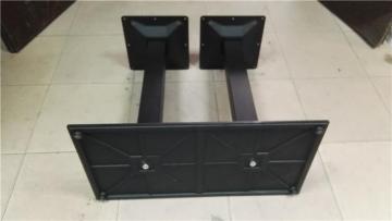 750x400xH720mm cast iron double tube table base