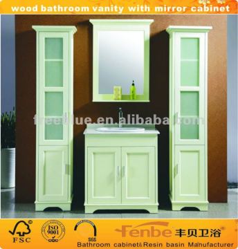 Complete Wood Bathroom cabinet