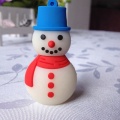 Pen drive boneco de neve