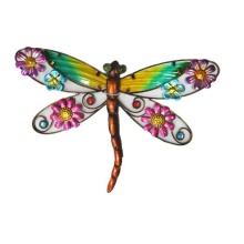 Garden Metal Dragonfly Wall Art for Home Decoration