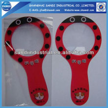 magnifying glass with light stand