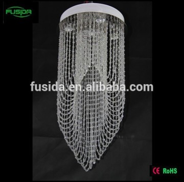 crystal decoration ceiling light with crystal drops