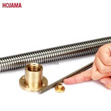 Trapezoidal Screw Screw Brass Flange Nut