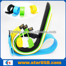 Wrist Slap Style personalized USB drive