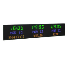 CHEETIE CP036 International LED Electronic World Clock