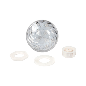 Amusement LED E14 AC24V Pre-Programmed RGB Cabochon Pixel Light - 60mm