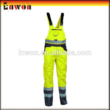 Hi Vis Bib & Brace Orange Bib Pants