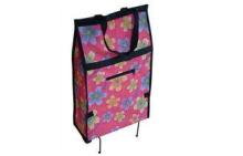 Environmental friendly foldable trolley shopping cart bags
