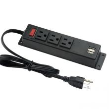 US 3-Outlets Power Unit With Switch