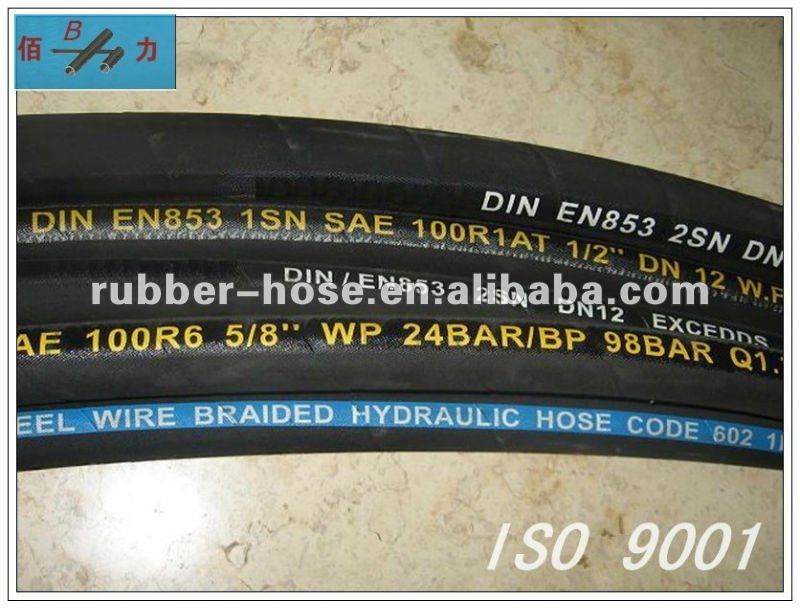 two wire blue jetwasher hose