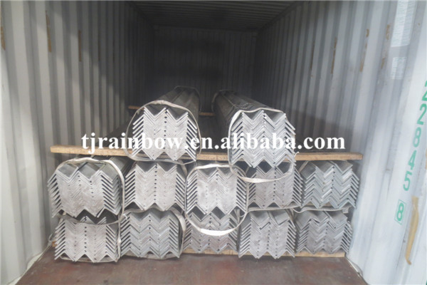 Galvanized Construction Slotted Iron Angle Bracket