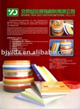 pvc profiled edge banding