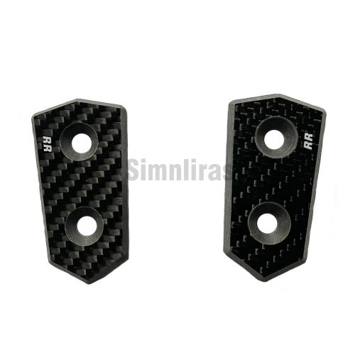 Carbon Fiber Mirror Block off Plate Set Motorcycle BMW S1000RR(10-19)/HP4(12-15) 18BRR-MBO