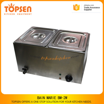 Cooking equipment large food warmer, high quality electric food warmer pot with stainless steel