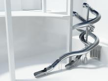 Stainless Steel Slide in Playground