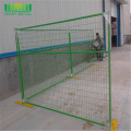 Powder coated colorful welded temporary fence