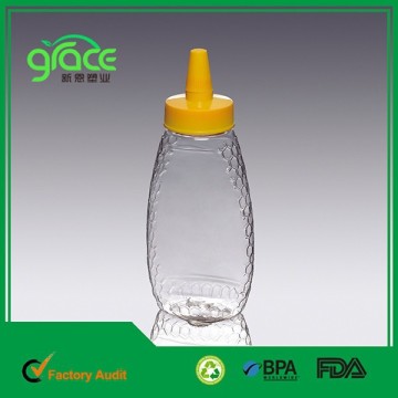 Needle Lid Squeezable Honey Packing Bottle
