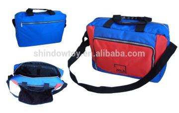 attractive color fashion design laptop shoulder bag handbag