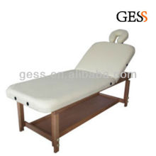 adjustable wooden stationary massage table massage bed
