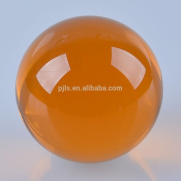 Amber Crystal Fengshui Ball 100mm wedding favor gift souvenirs 10cm
